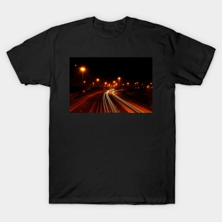 NIght time light stream T-Shirt